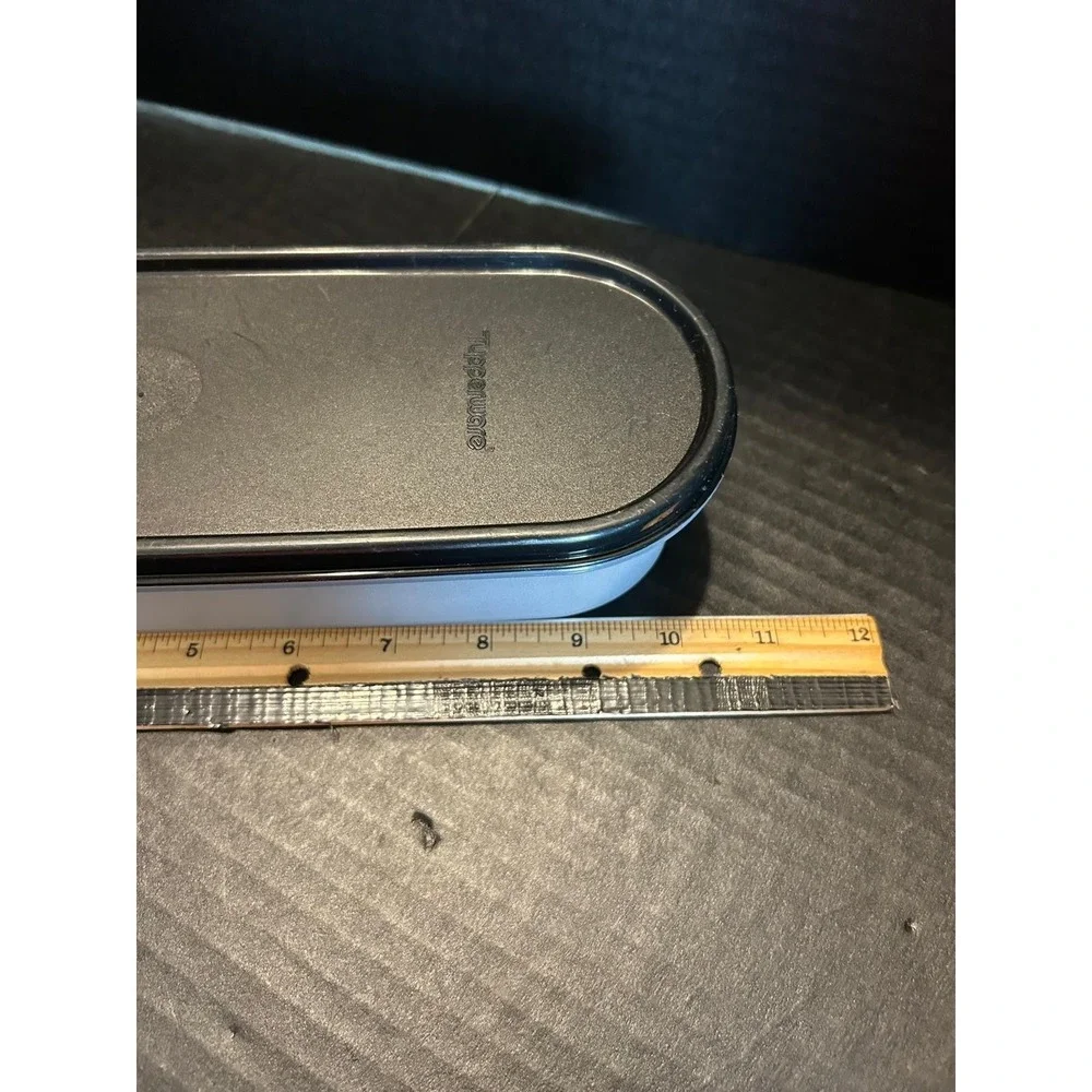 Tupperware Modular Mates #1 Container - 2399A-1 - 2402A-1 Black Lid